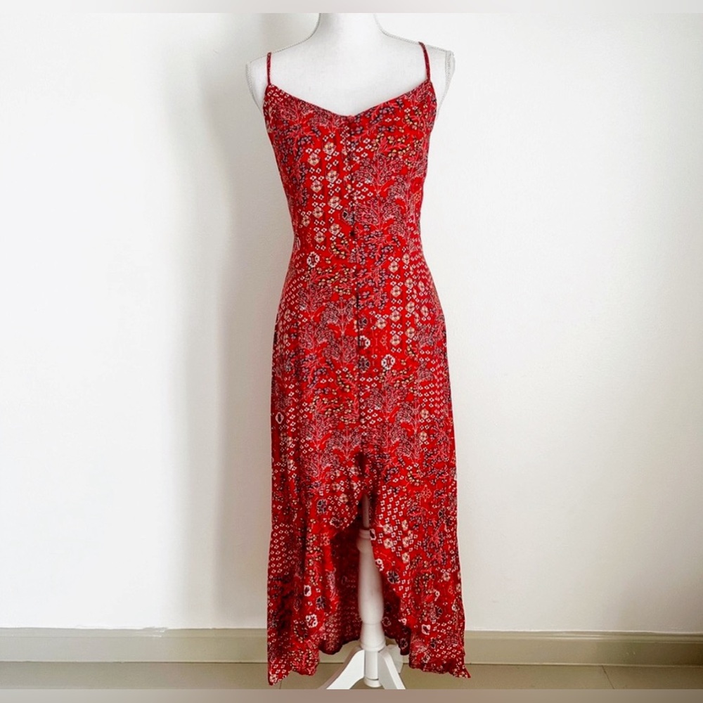 Abel the Label Red Boho Lola Dress